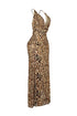 Monsoon Leopard Mesh Maxi Dress