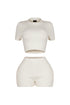 Toasty Fuzzy Top & Shorts SET