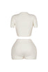 Toasty Fuzzy Top & Shorts SET
