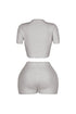 Toasty Fuzzy Top & Shorts SET