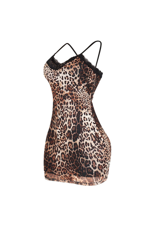 Bexley Leopard Mini Dress