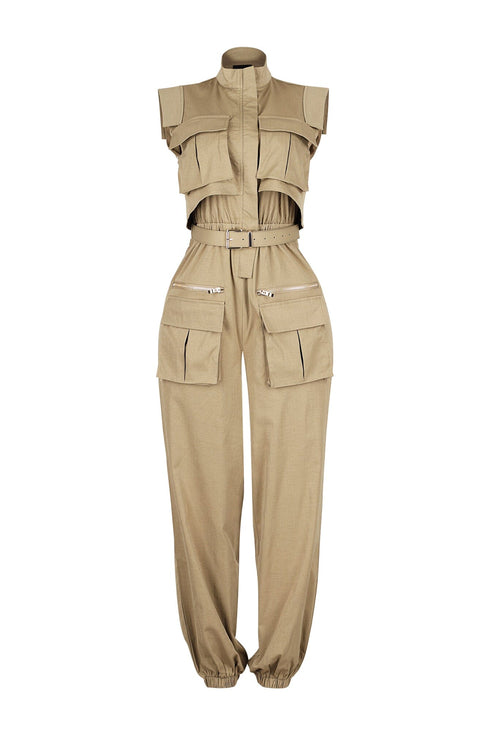 Utility Style Jumpsuit