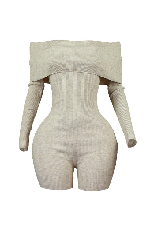 Miller Ribbed Knit Romper