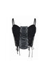 Corte Moderno Faux Leather Bustier