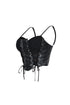Corte Moderno Faux Leather Bustier