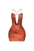 Mesh Sunstone Necklace Dress