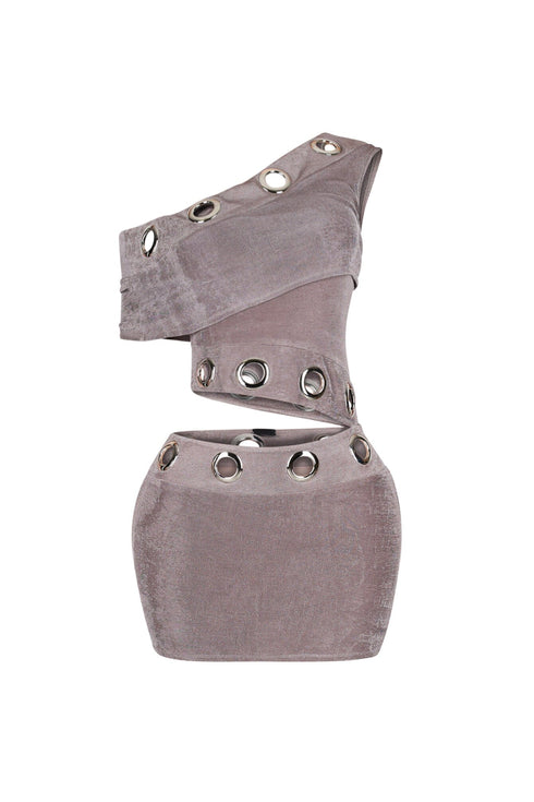 Pierce One Shoulder Mini Dress