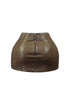 Samantha Faux Leather Wrap Skort