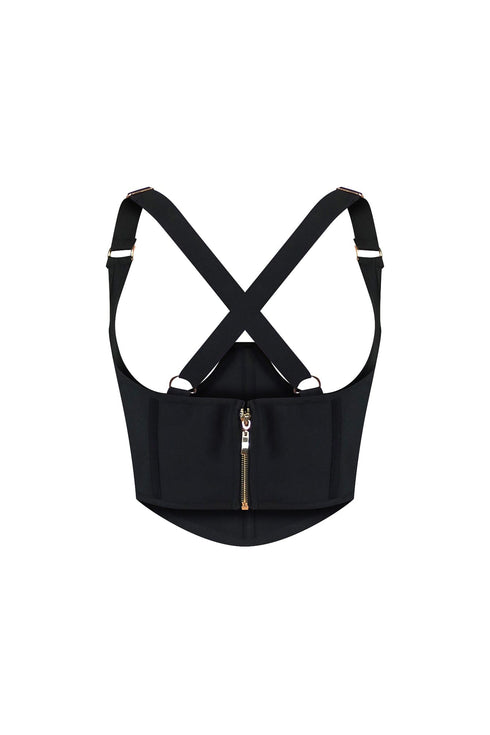 Bad Villain Boned Corset Top