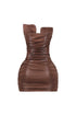 Disco Venom Ruched Tube Dress