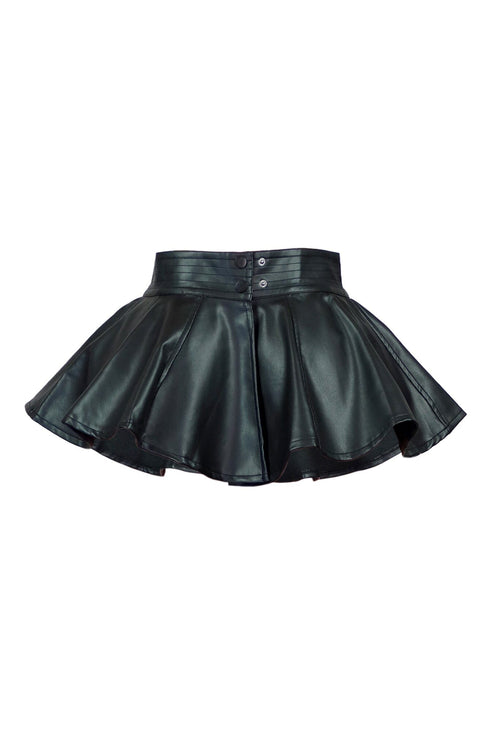 Aneria PU Peplum Belt