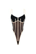 Hecate Sheer Mesh Panel Bodysuit