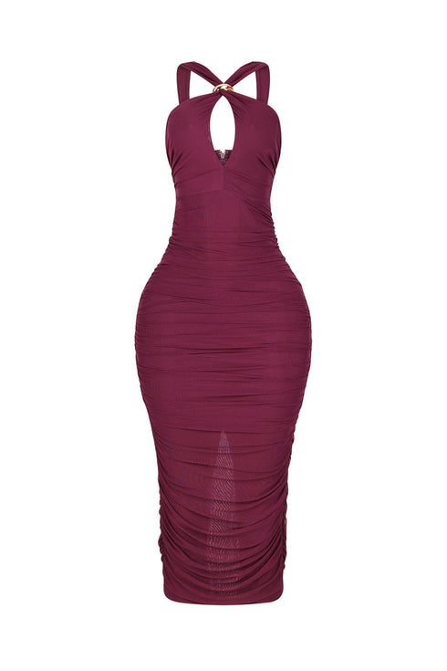 Brera Sway Ruched Midi Dress