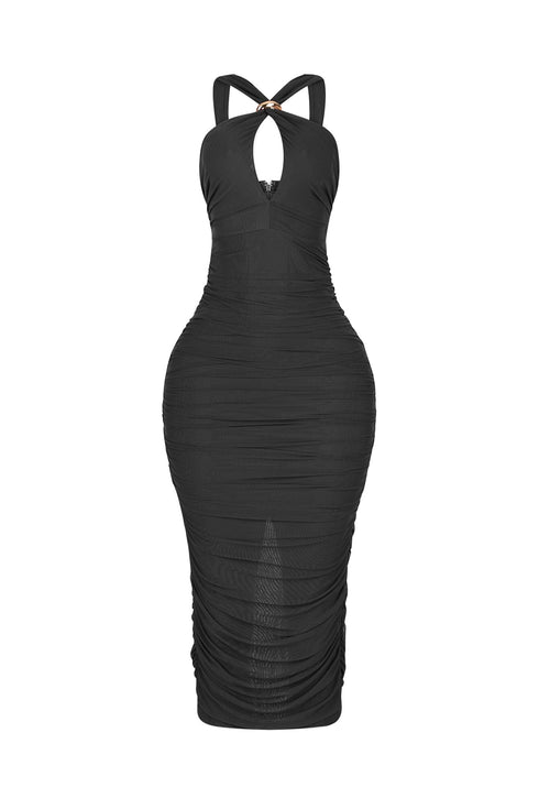 Brera Sway Ruched Midi Dress