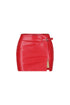 Wanted Faux Leather Mini Skirt