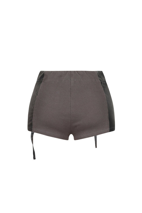 Portland Faux Leather Shorts