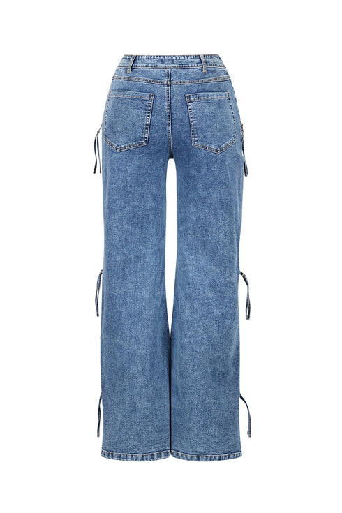 Zipper Discipline Baggy Jeans