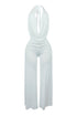 Evie Mesh Cowl Neck Jumpsuit
