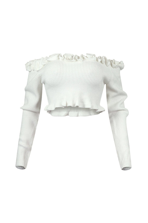 Maisie Off Shoulder Knit Top