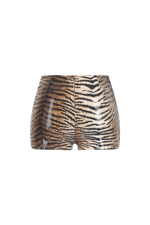 Roar Ready Glitter Tiger Shorts
