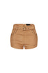 French Cafe Suede Shorts