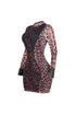 Polished Yet Wild Mesh Dress