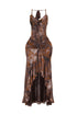 Jian's Blooming Flock Maxi Dress