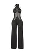 Fabulous Mesh Contrast Jumpsuit