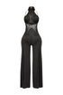 Fabulous Mesh Contrast Jumpsuit