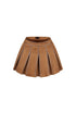 Wardrobe With Suede Mini Skirt
