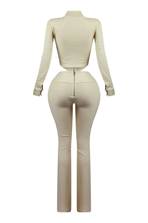 Jacqueline Zip Up Top & Pants SET