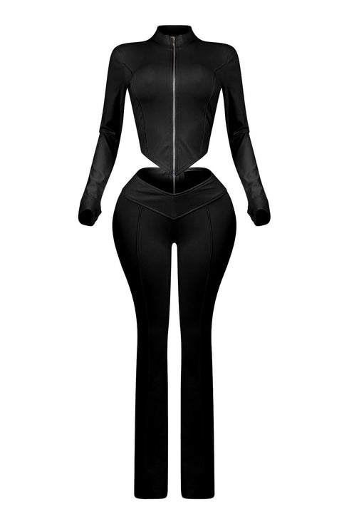 Jacqueline Zip Up Top & Pants SET