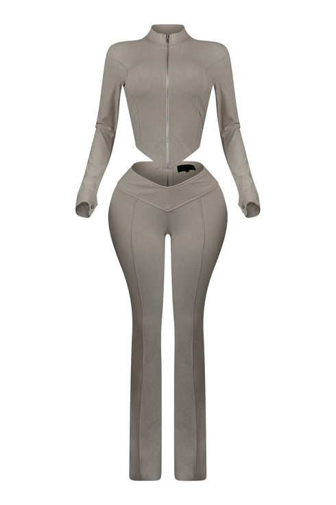 Jacqueline Zip Up Top & Pants SET