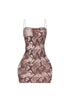 Greta Rhinestone Cami Mini Dress