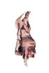 Avila Mesh Print Halter Dress