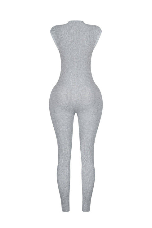 Rowe Ribbed Knit Jumpsuit
