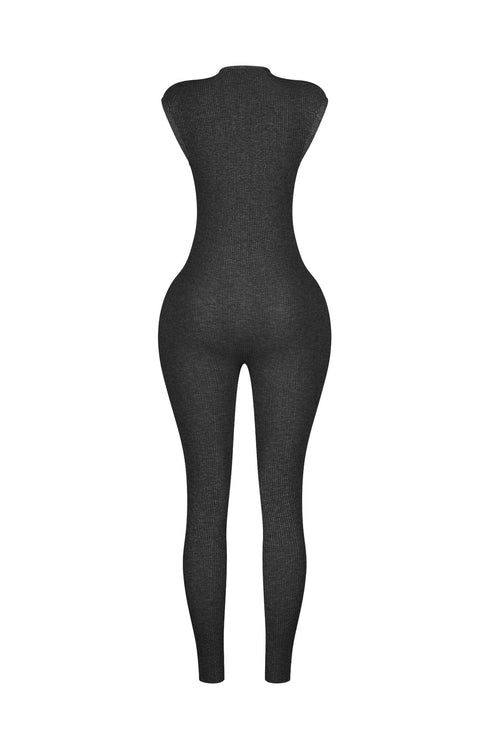 Rowe Ribbed Knit Jumpsuit