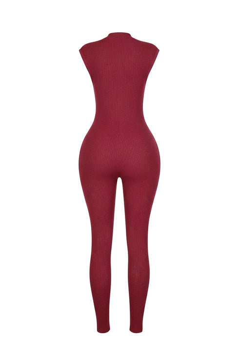 Rowe Ribbed Knit Jumpsuit