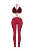 Poodle Chic Skinny Jumpsuit