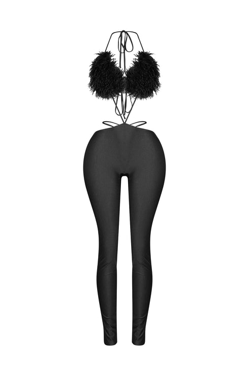 Poodle Chic Skinny Jumpsuit