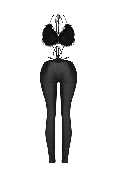 Poodle Chic Skinny Jumpsuit