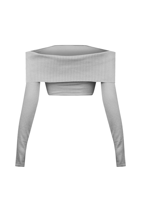 On My Mind Thumbhole Crop Top