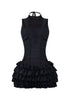 Annie Nylon Ruffle Mini Dress