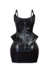 Strong Desires Faux Leather Top & Skirt SET