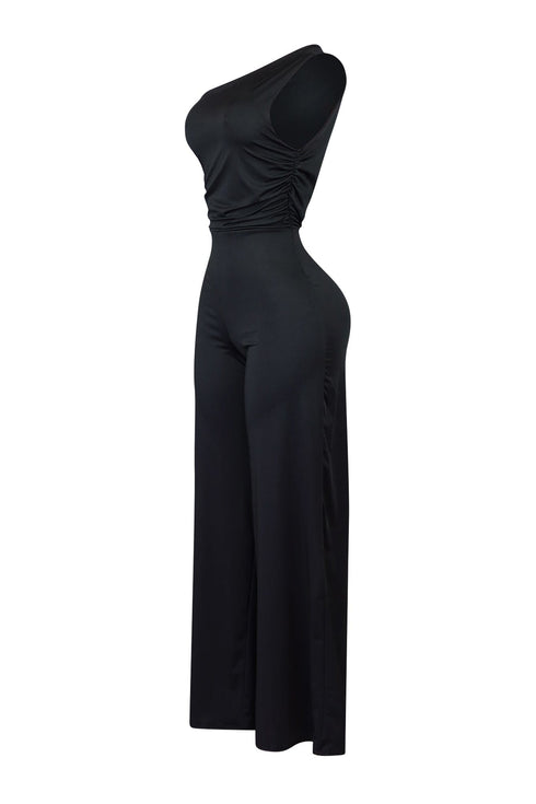 Stacy Off Shoulder Wide Leg Jumpsuit