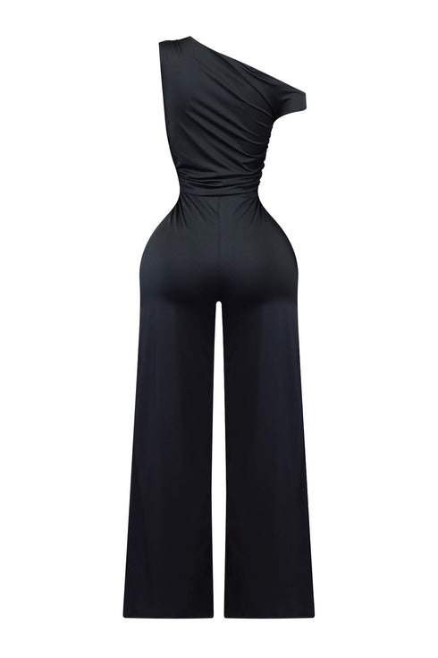 Stacy Off Shoulder Wide Leg Jumpsuit