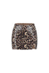 Hex Flicker Sequin Mini Skirt