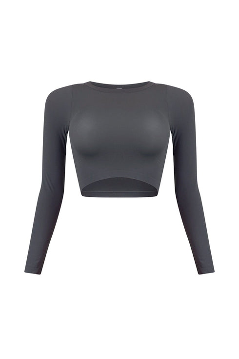 Billie Crew Neck Crop Top