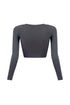 Billie Crew Neck Crop Top