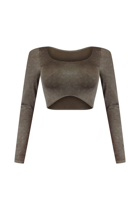 Kita Washed Scoop Neck Top